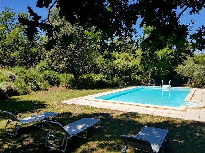 Piscine & jardin, Le Jas — location en Luberon